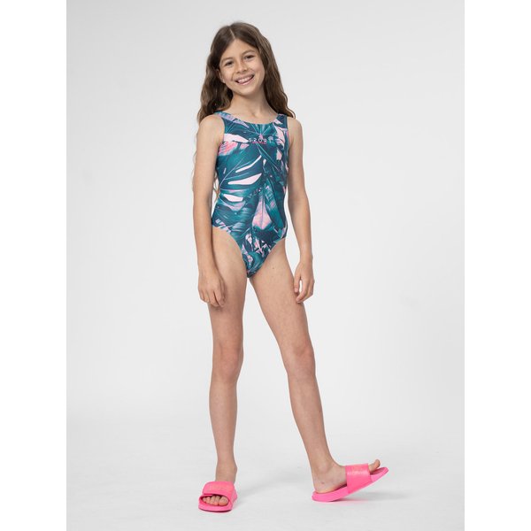 Strój kąpielowy dziewczęcy 4FJSS23USWSF021 4F - multikolor alover