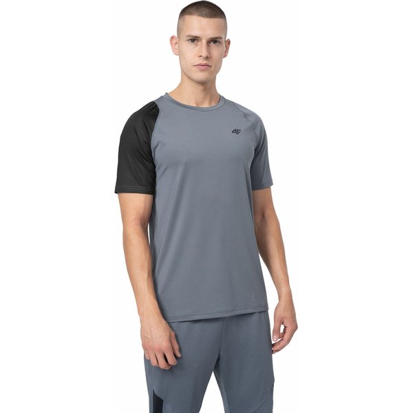 Koszulka męska 4FSS23TFTSM405 4F - denim