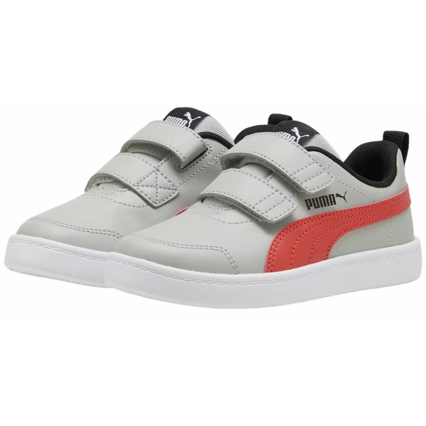 Buty Courtflex v2 V PS Jr Puma - szare