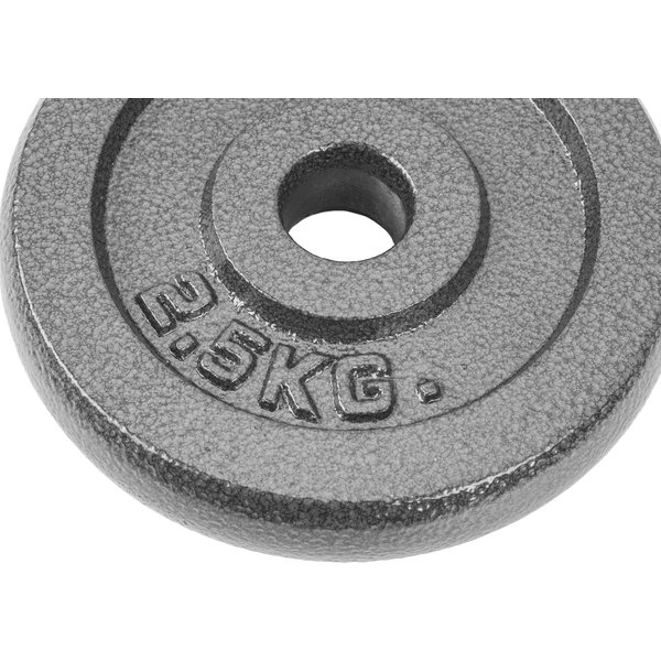 Zestaw obciążeń żeliwnych 4x2,5kg 29mm Gymtek