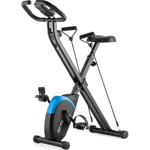 Rower magnetyczny, składany FX800 Gymtek - blue