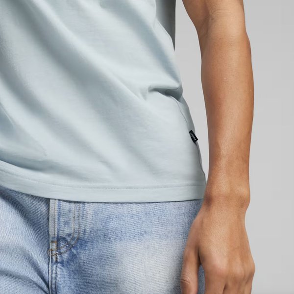 Koszulka męska ESS+ 2 Col Small Logo Tee Puma - grape mist