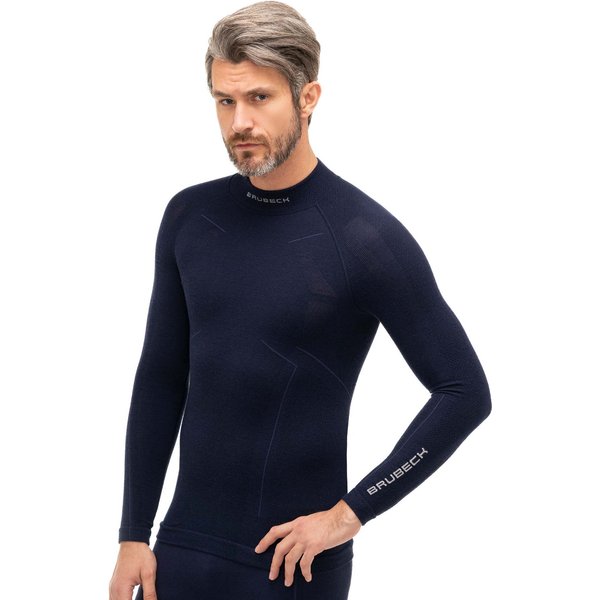 Bielizna termoaktywna męska Extreme Wool Brubeck - granatowa