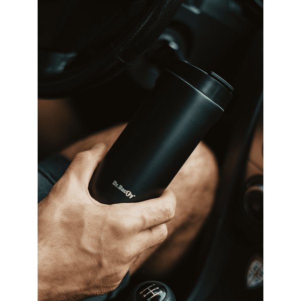 Kubek termiczny Notus Thermal 360ml Dr.Bacty - czarny