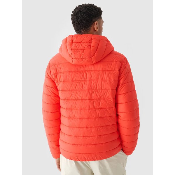 Kurtka puchowa męska TDJAM484 4F - czerwień