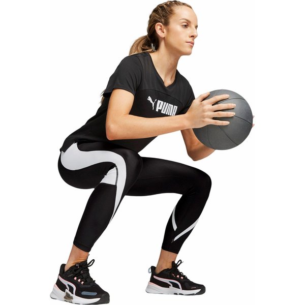 Koszulka damska Fit Logo Ultrabreathe Tee Puma - czarny