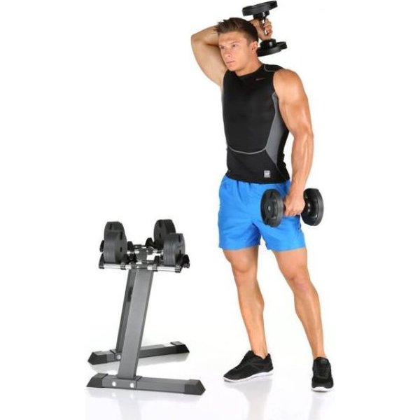 Hantle systemowe SmartLock ze stojakiem 32kg Finnlo