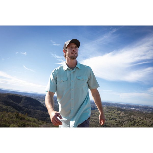 Koszula męska Utilizer II Solid Short Sleeve Columbia - grey