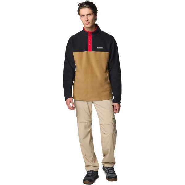 Bluza polarowa męska Steens Mountain Half Snap II Columbia - Delta, Black