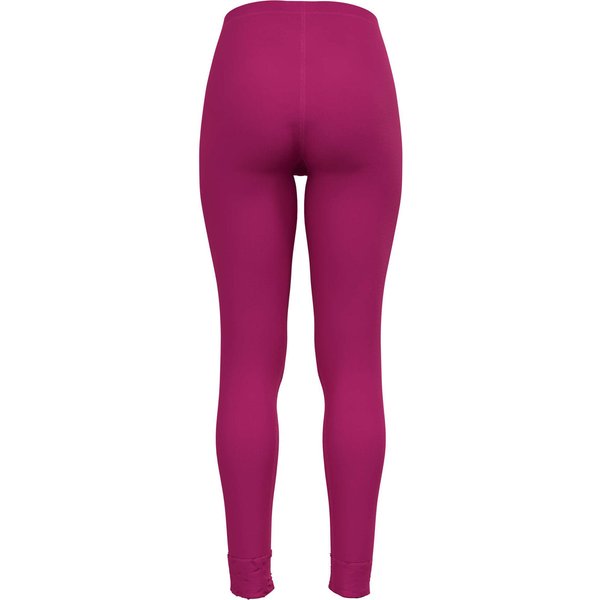 Legginsy termoaktywne damskie Active Warm Eco Odlo - różowe