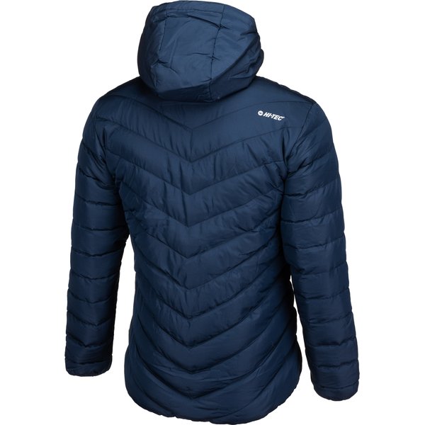 Kurtka puchowa męska Michos Hi-Tec - dress blues/lapis blue
