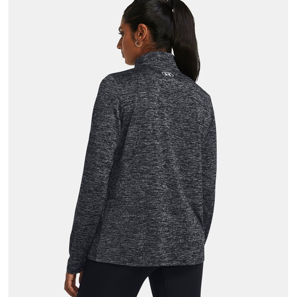 Bluza damska Tech 1/2 Zip Twist Under Armour - Black/White
