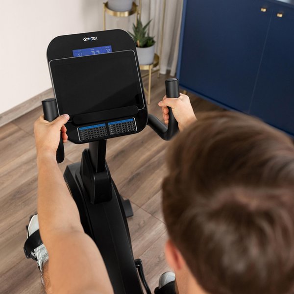 Rower poziomy elektromagnetyczny XBR6000 Gymtek - blue
