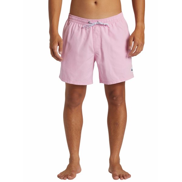 Spodenki kąpielowe męskie Solid Volley Quiksilver - Prism Pink