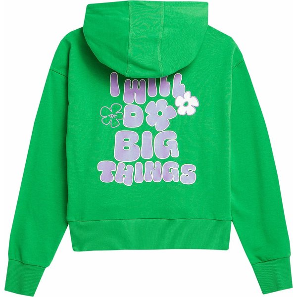 Bluza dziewczęca 4FJAW23TSWSF645 4F - zielony