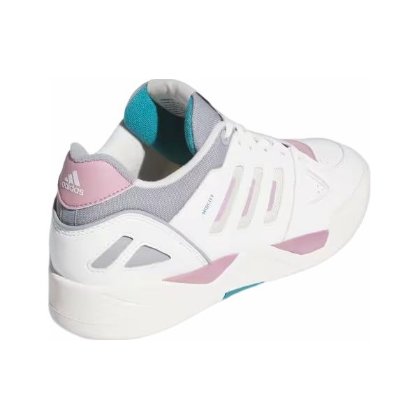 Buty Midcity Low Adidas - białe/szare/różowe