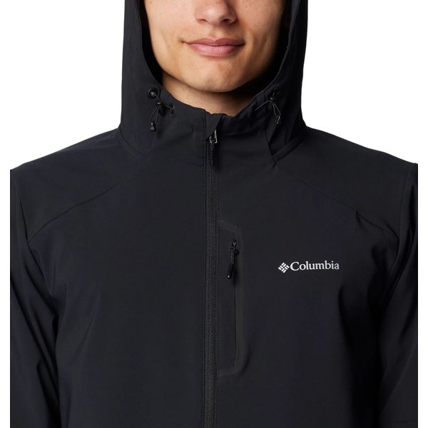 Softshell męski Columbia Tech Softshell Hoodie Columbia - Black