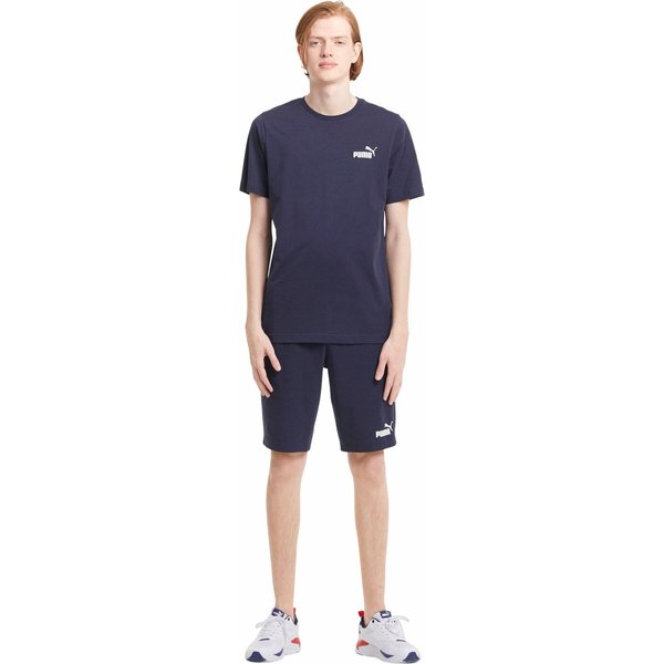 Koszulka męska Essentials Small Logo Puma - peacoat