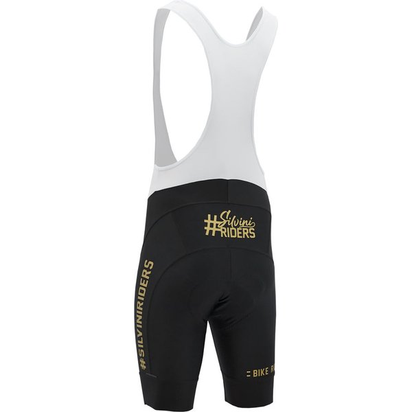 Spodenki rowerowe męskie na szelkach Cantono Silvini