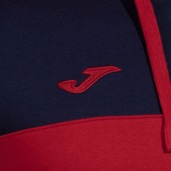 Bluza męska Crew V Hoodie Joma - red navy