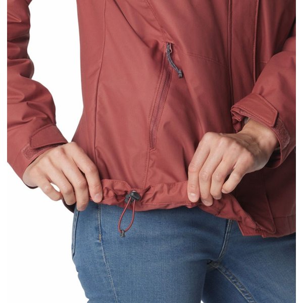 Kurtka damska Bugaboo II Fleece Interchange Columbia - różowa