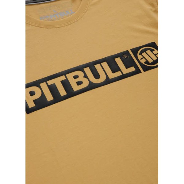 Koszulka męska Hilltop Pitbull West Coast - Pale Yellow