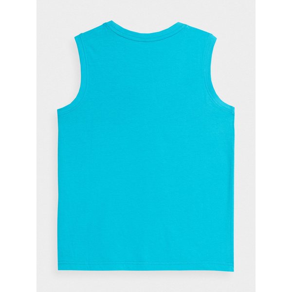 Bezrękawnik chłopięcy 4FJSS23TTSHM287 4F - turkusowa