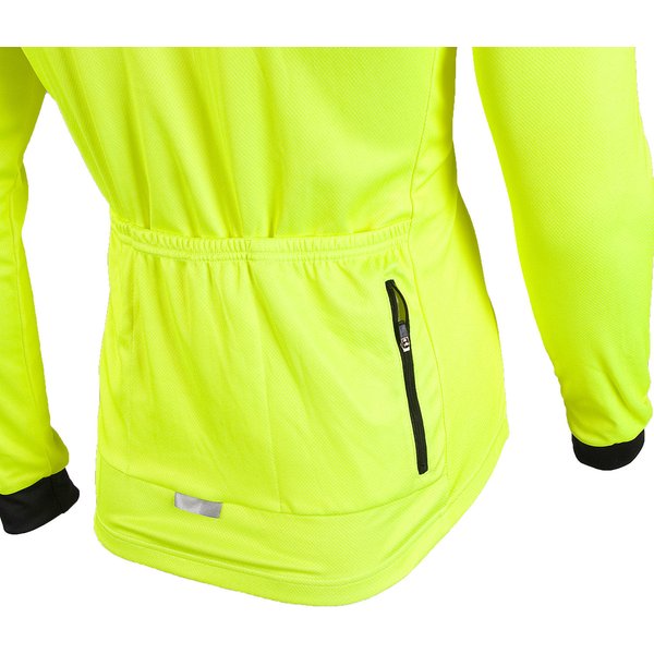Bluza rowerowa męska BMK002 Kaymaq - fluo żółty