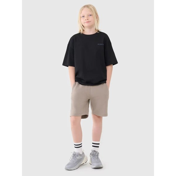 Spodenki chłopięce TSHOM600 4F - beż