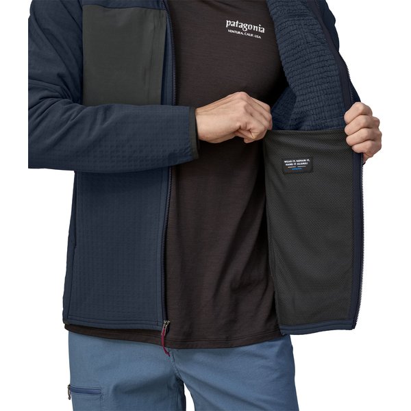 Kurtka męska R2 TechFace Hoody Patagonia - raptor brown