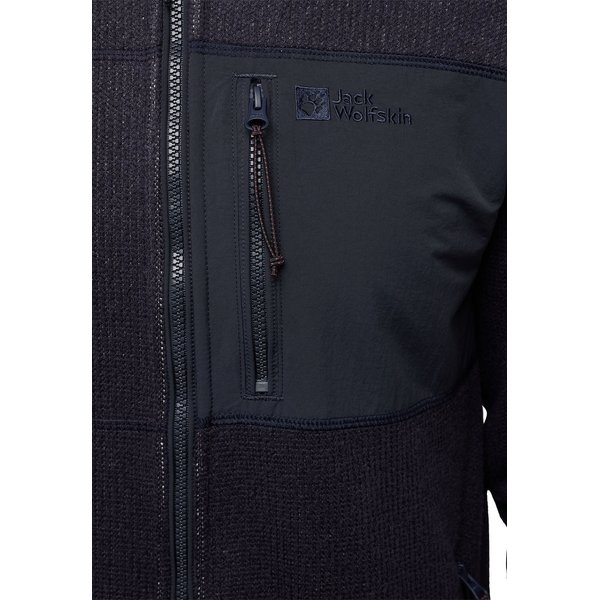 Kurtka polarowa męska Kaminfeuer Hooded Jack Wolfskin