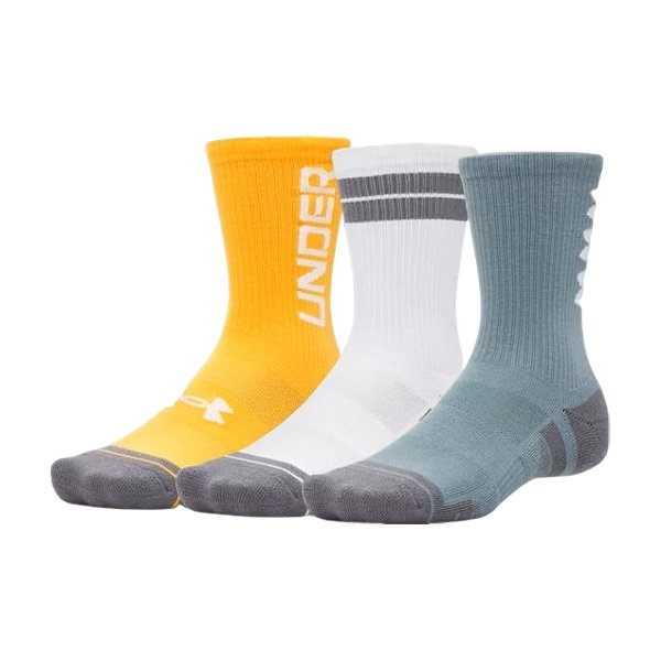 Skarpety Perf Tech Nov Crew 3 pary Under Armour - Jasper Blue / White