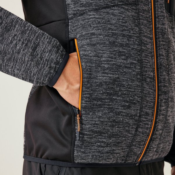 Polar męski Alven Regatta - AshM/Black