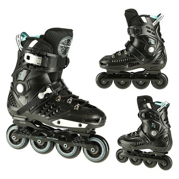 Rolki slalomowe Extreme NA20001 Nils - black