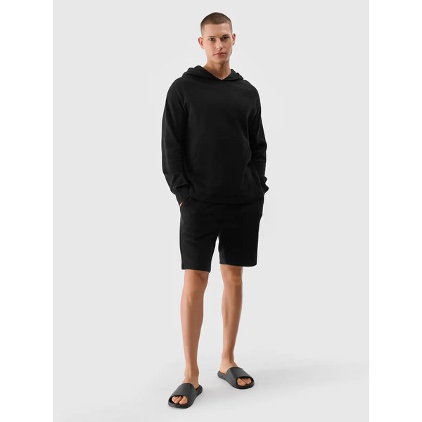 Bluza męska TSWSM1558 4F - głęboka czerń