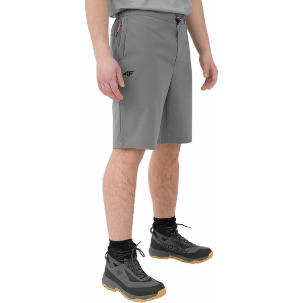 Spodenki trekkingowe męskie 4FSS23TFSHM131 4F - szare