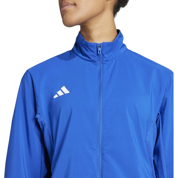 Kurtka damska Adizero Essentials Running Adidas - niebieska