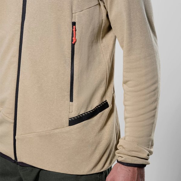 Bluza męska Agner Hemp 2 Hooded Salewa - quicksand