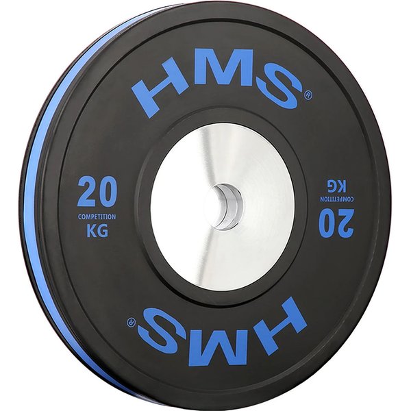Talerze olimpijskie BTBR Set 8 szt. 10-25kg HMS