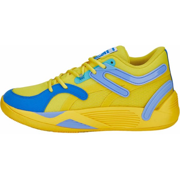 Buty sportowe halowe TRC Blaze Court Puma - żółte