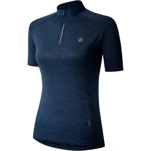 Koszulka rowerowa damska Pedal Through It II Dare2B - Moonlight Denim