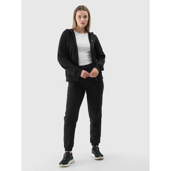 Bluza damska 4FWMM00TSWSF1467 4F - głęboka czerń