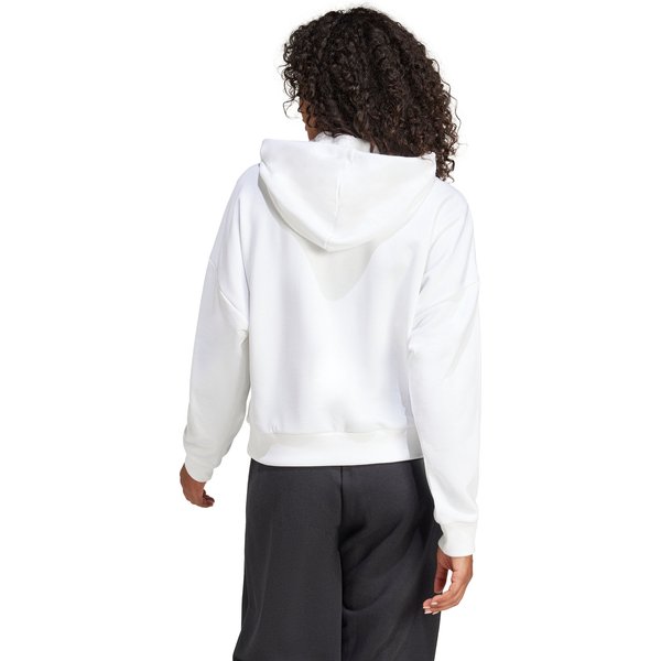 Bluza damska Essentials Big Loog French Terry Loose Adidas - white