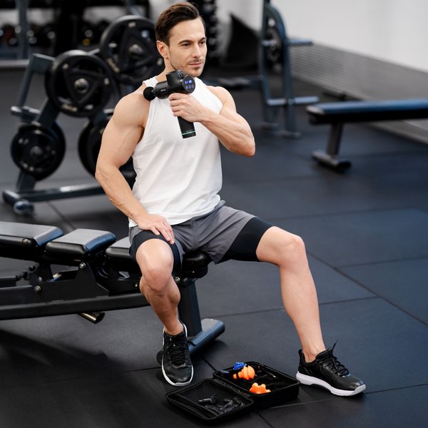 Pistolet do masażu z końcówką chłodzącą XM250 Gymtek