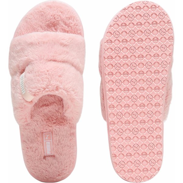 Klapki futrzane Fluff Solo Wm's Puma - różowy