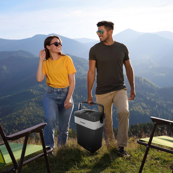 Lodówka turystyczna elektryczna 32L Outtec - 32L szara