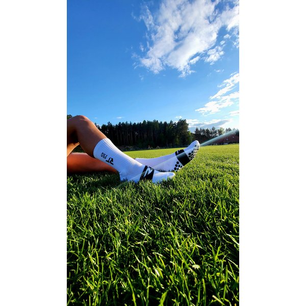 Skarpety antypoślizgowe RT Pro Rea Tape - białe