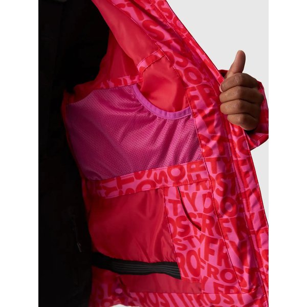 Kurtka narciarska dziewczęca TTJAF544 4F