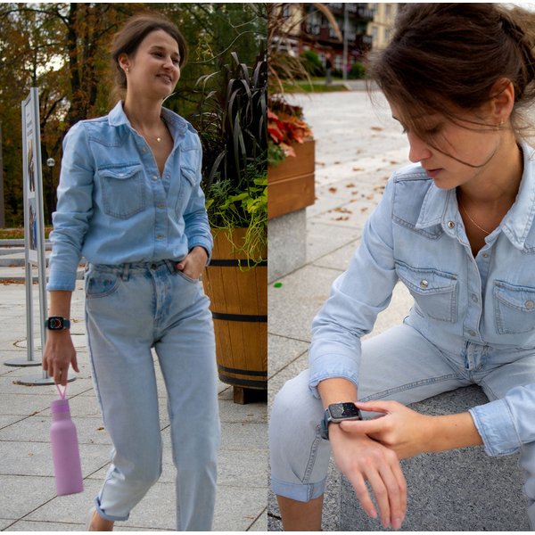 Smartwatch FW55 Aurum Pro MaxCom - czarny