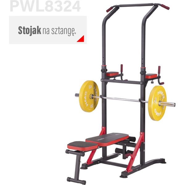 Poręcz wielofunkcyjna z ławką PWL8324 HMS